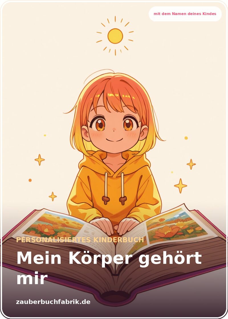 Mein Körper gehört mir - Personalisiertes Kinderbuch | Zauberbuchfabrik