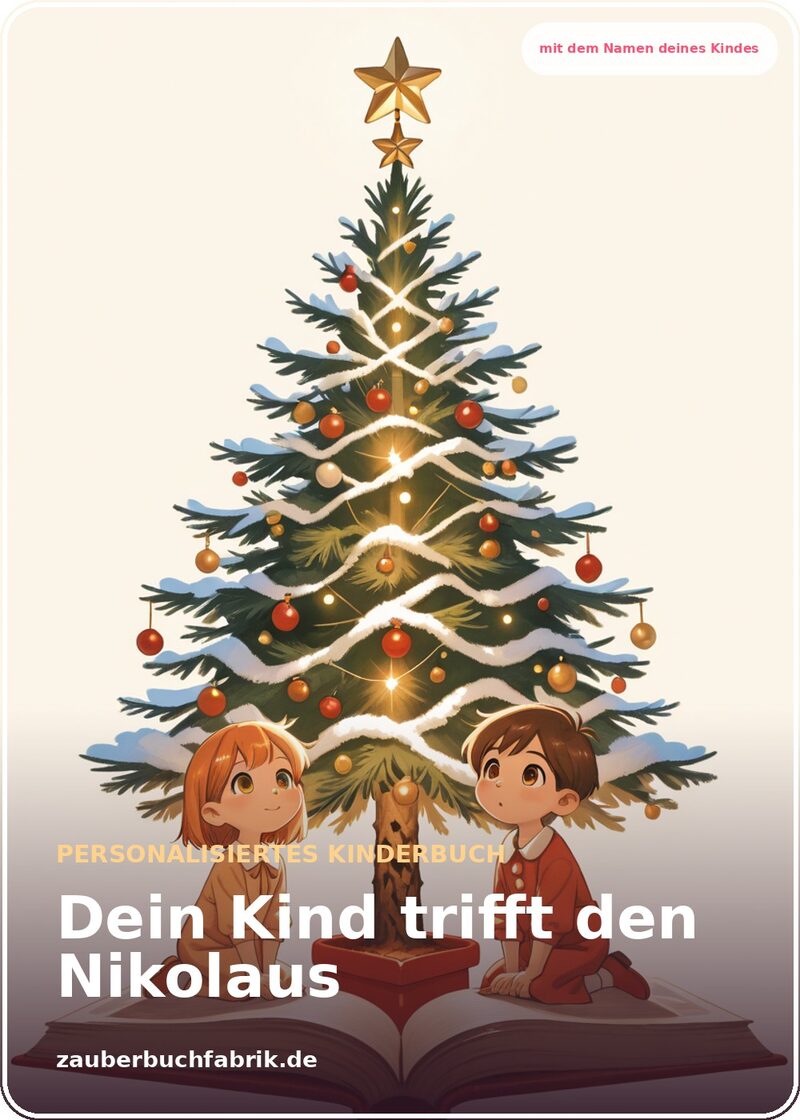 [Name] und der Nikolaus - Personalisiertes Kinderbuch | Zauberbuchfabrik