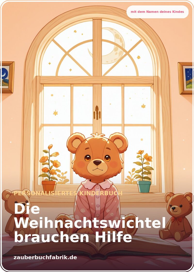 Die Weihnachtswichtel brauchen Hilfe - Personalisiertes Kinderbuch | Zauberbuchfabrik
